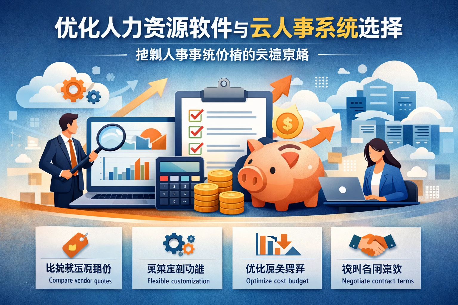 优化人力资源软件与云人事系统选择：控制人事系统价格的关键策略