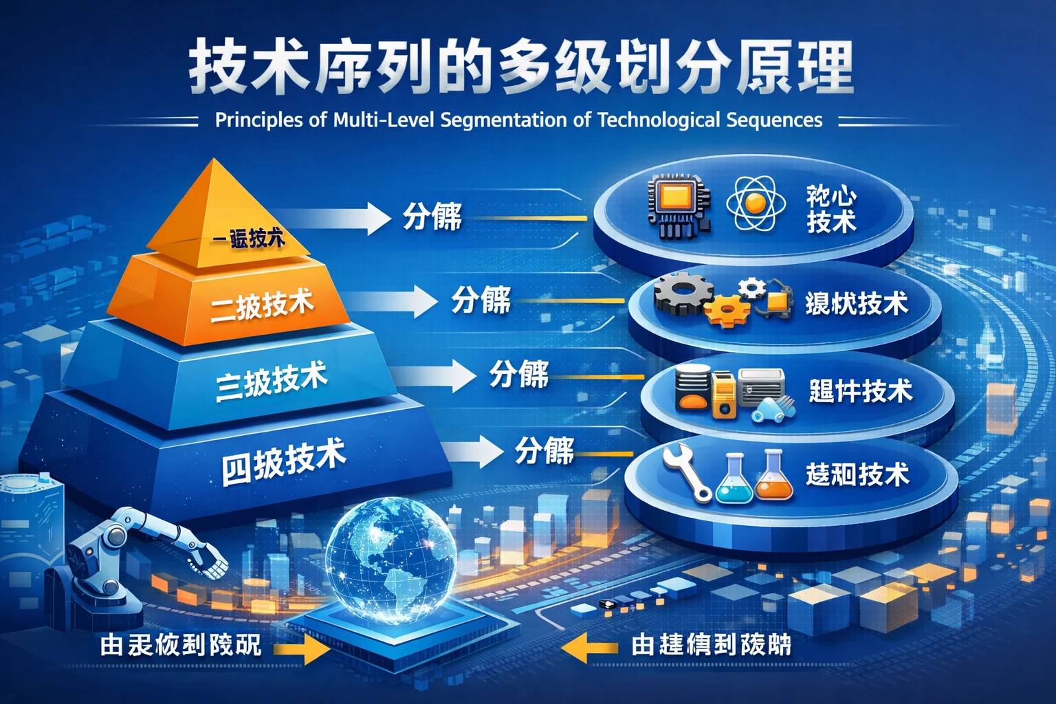 技术序列的多级划分原理