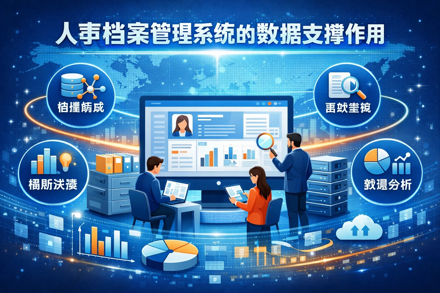 人事档案管理系统的数据支撑作用