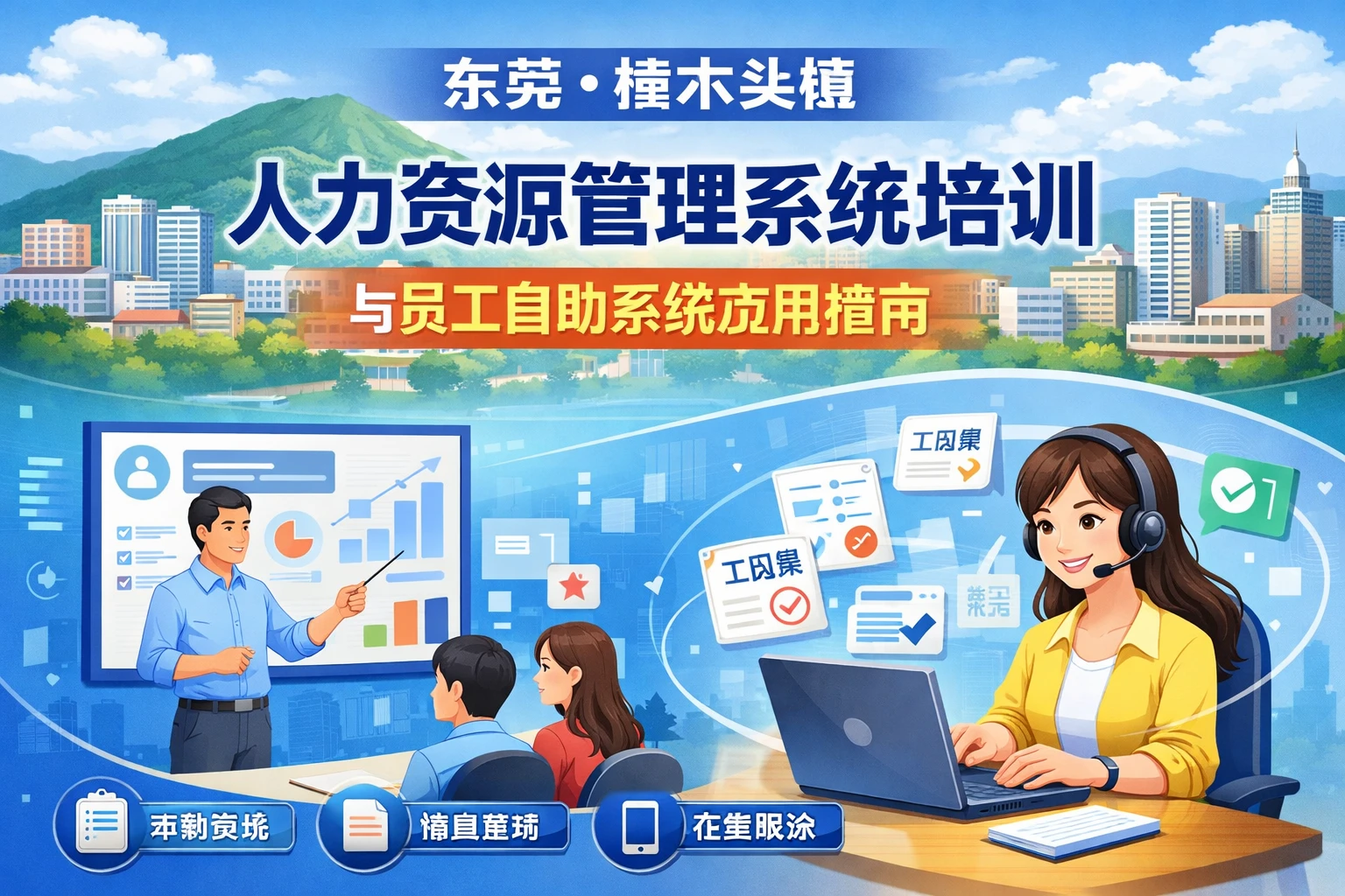 东莞樟木头镇人力资源管理系统培训与员工自助系统应用指南