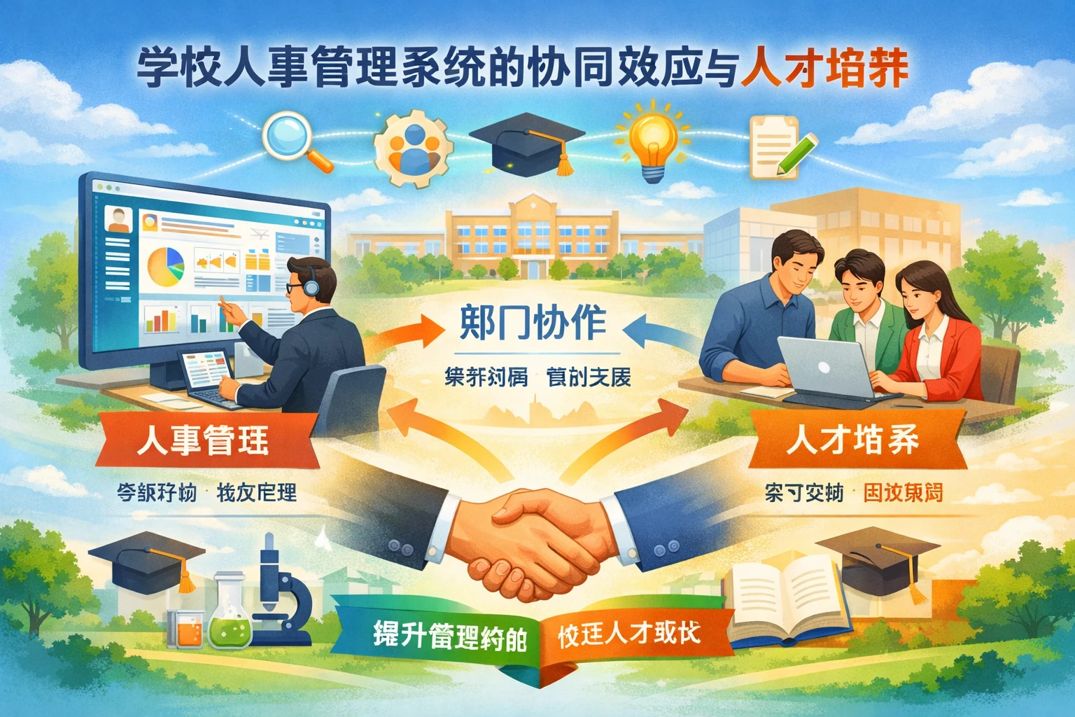 学校人事管理系统的协同效应与人才培养