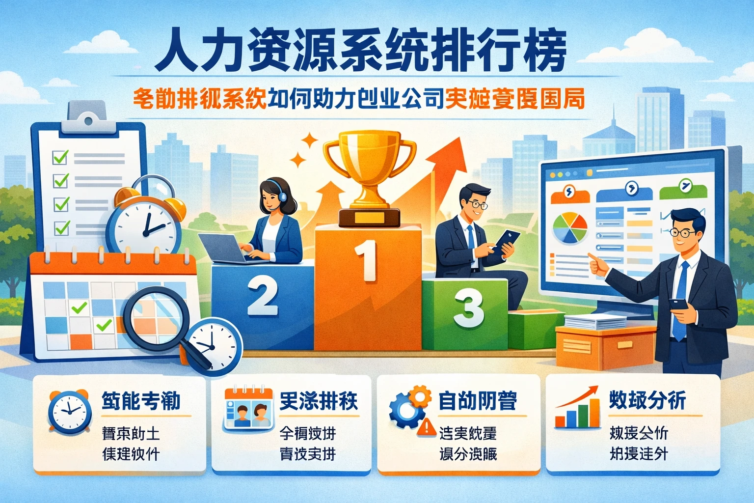 人力资源系统排行榜:考勤排班系统如何助力创业公司突破管理困局