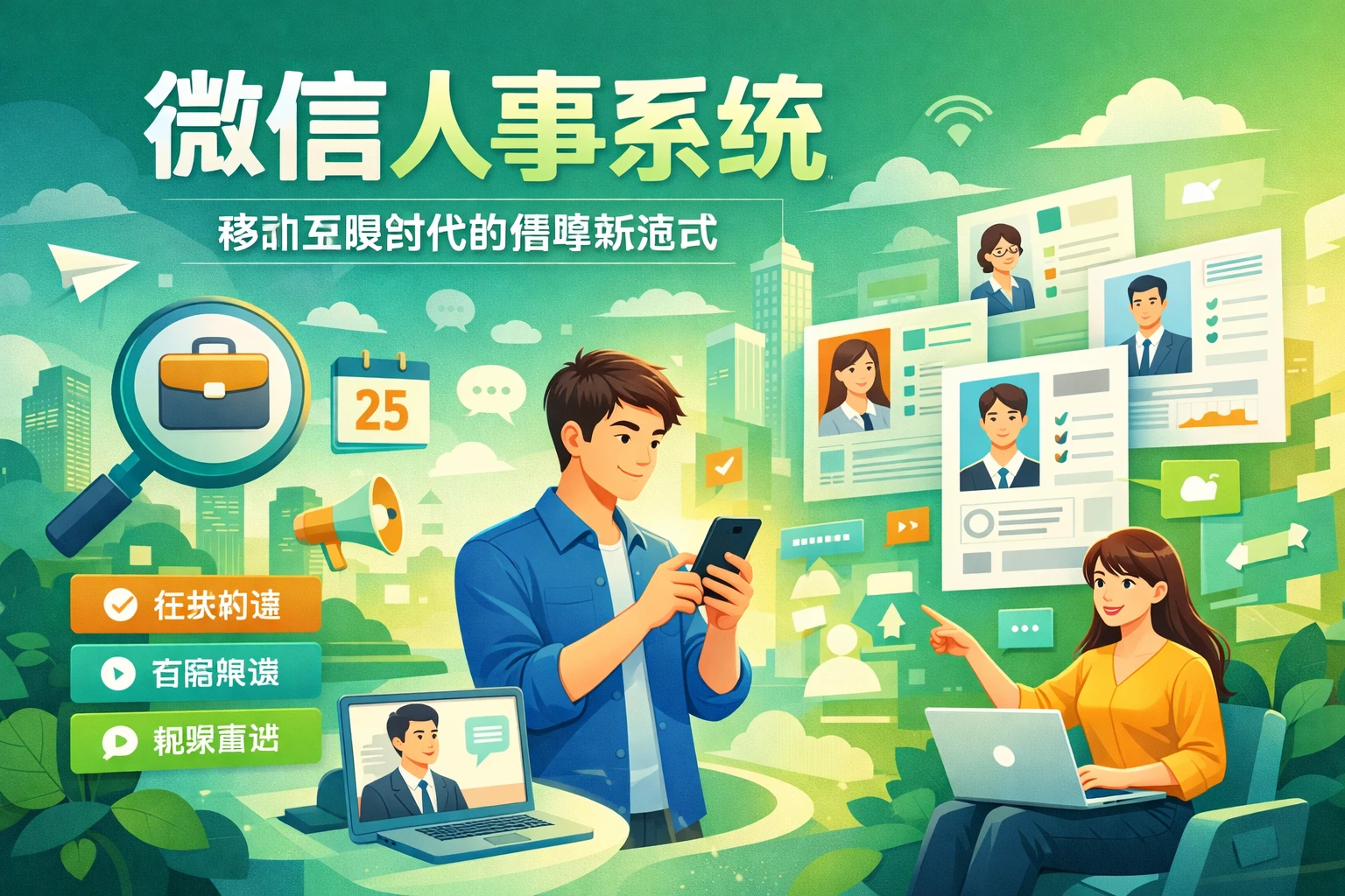 微信人事系统:移动互联时代的招聘新范式