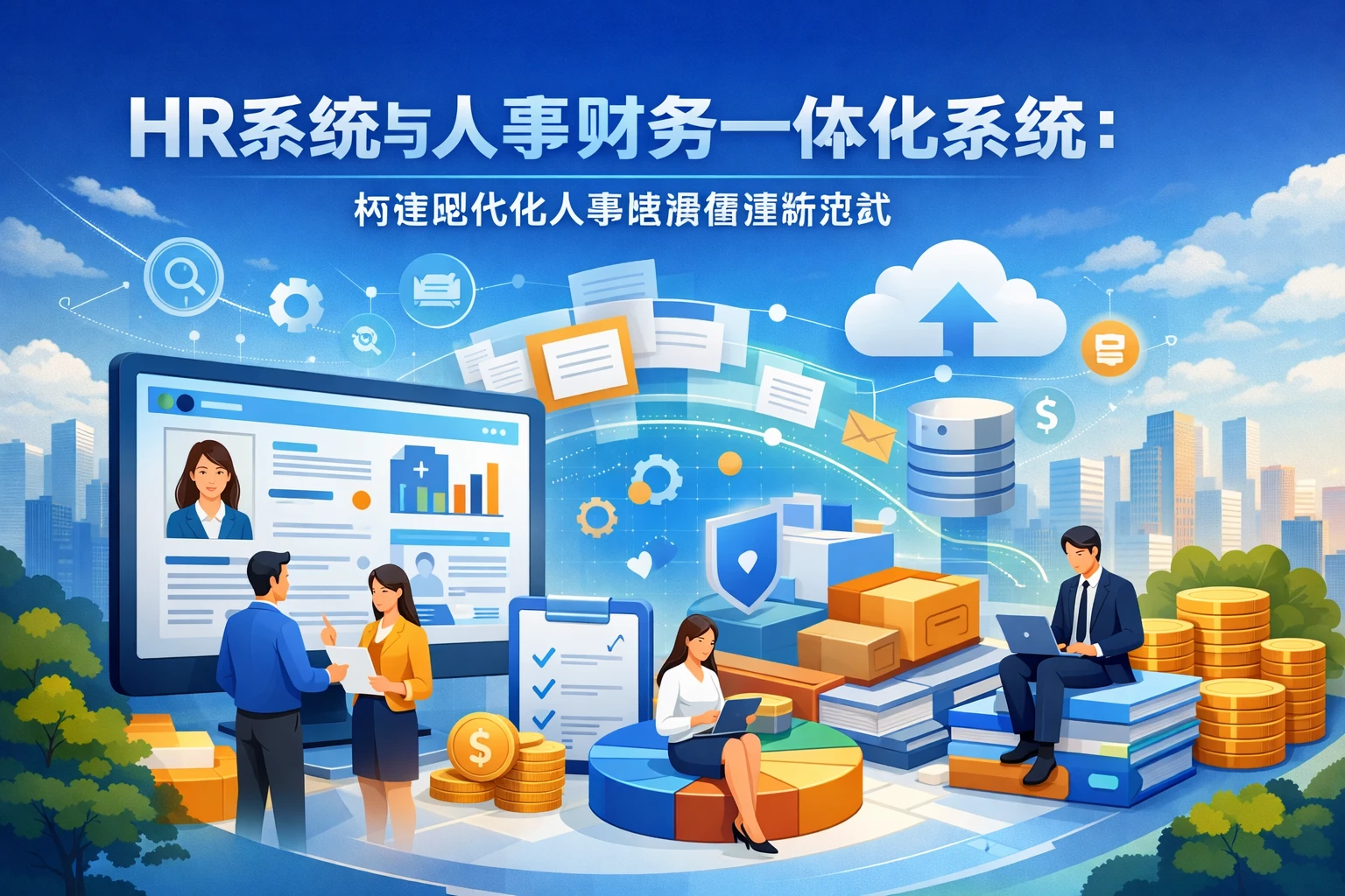 HR系统与人事财务一体化系统：构建现代化人事档案管理新范式