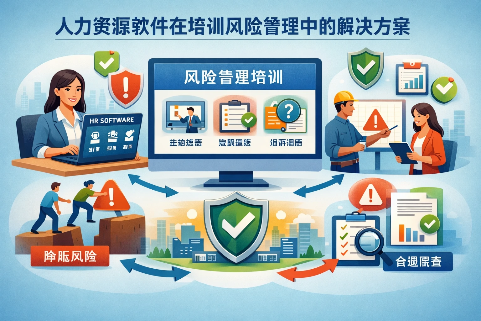 人力资源软件在培训风险管理中的解决方案