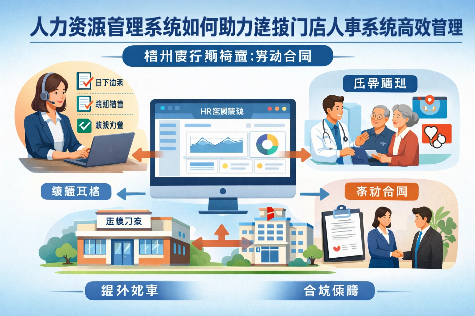 人力资源管理系统如何助力连锁门店人事系统高效管理福州医疗期待遇与劳动合同
