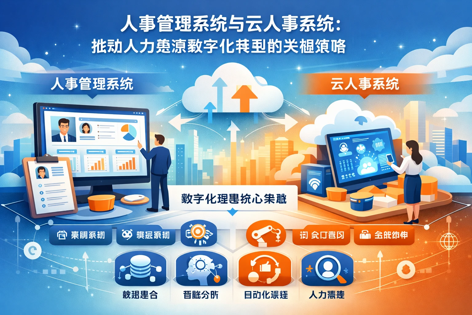 人事管理系统与云人事系统：推动人力资源数字化转型的关键策略