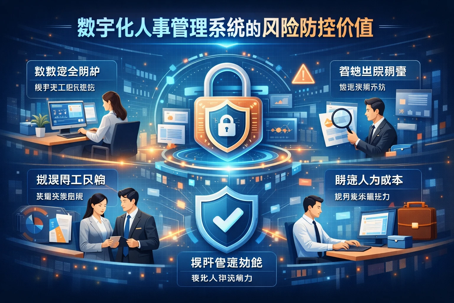 数字化人事管理系统的风险防控价值
