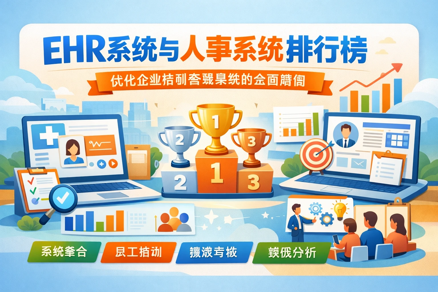 EHR系统与人事系统排行榜:优化企业培训管理系统的全面指南