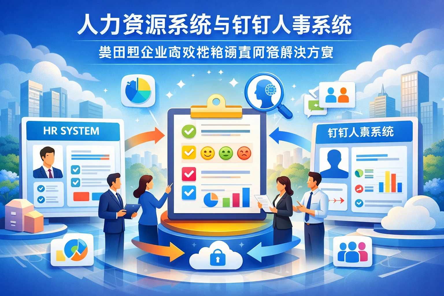 人力资源系统与钉钉人事系统：集团型企业高效性格调查问卷解决方案