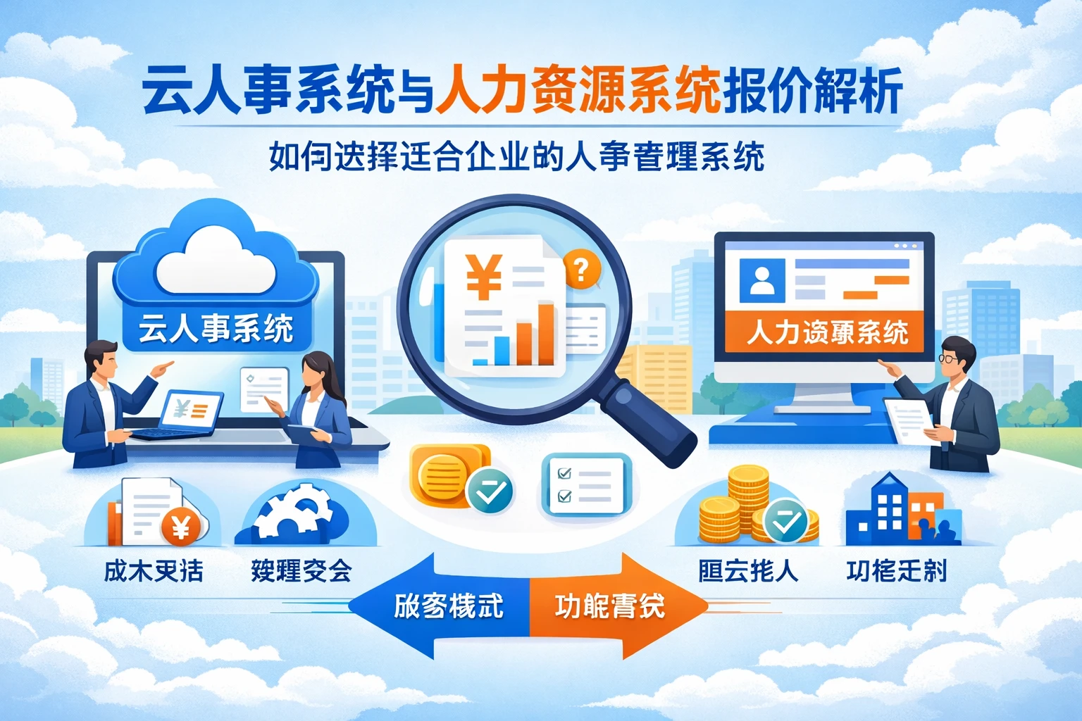 云人事系统与人力资源系统报价解析:如何选择适合企业的人事管理系统