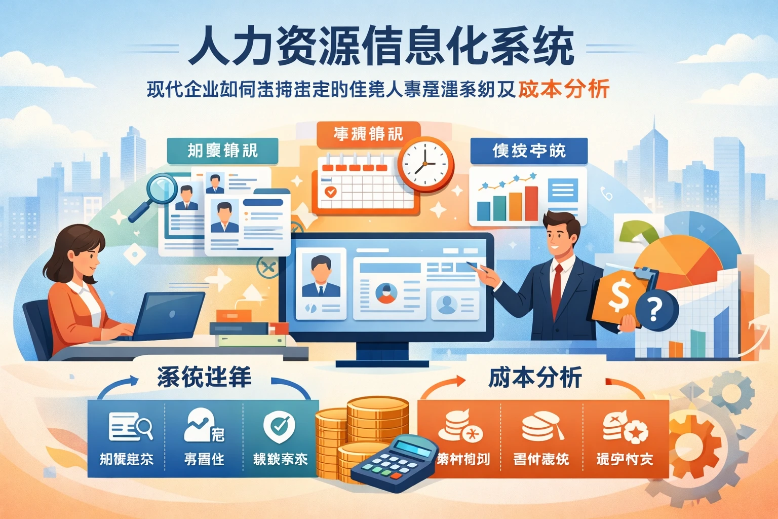 人力资源信息化系统：现代企业如何选择适合的在线人事管理系统及成本分析