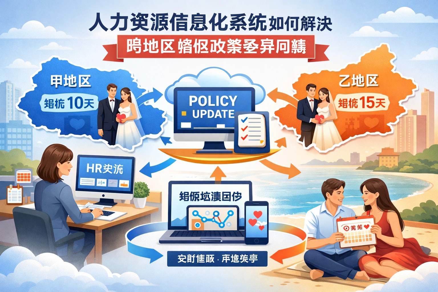 人力资源信息化系统如何解决跨地区婚假政策差异问题