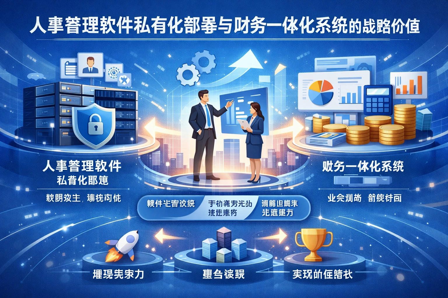 人事管理软件私有化部署与财务一体化系统的战略价值