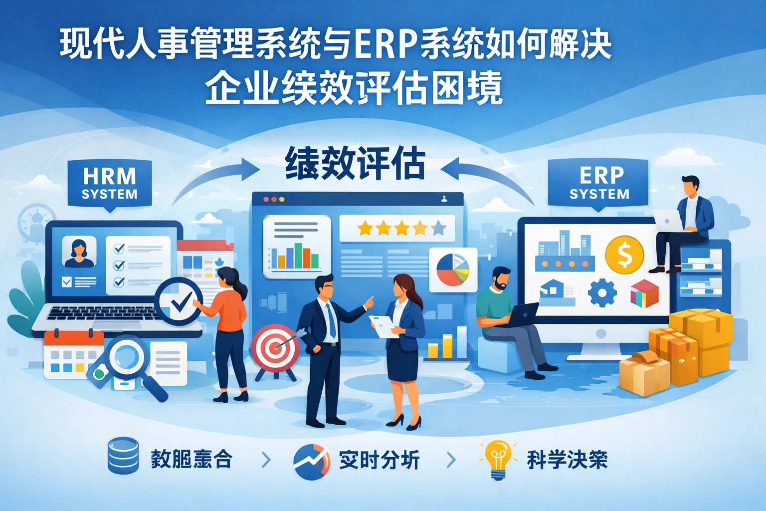 现代人事管理系统与ERP系统如何解决企业绩效评估困境