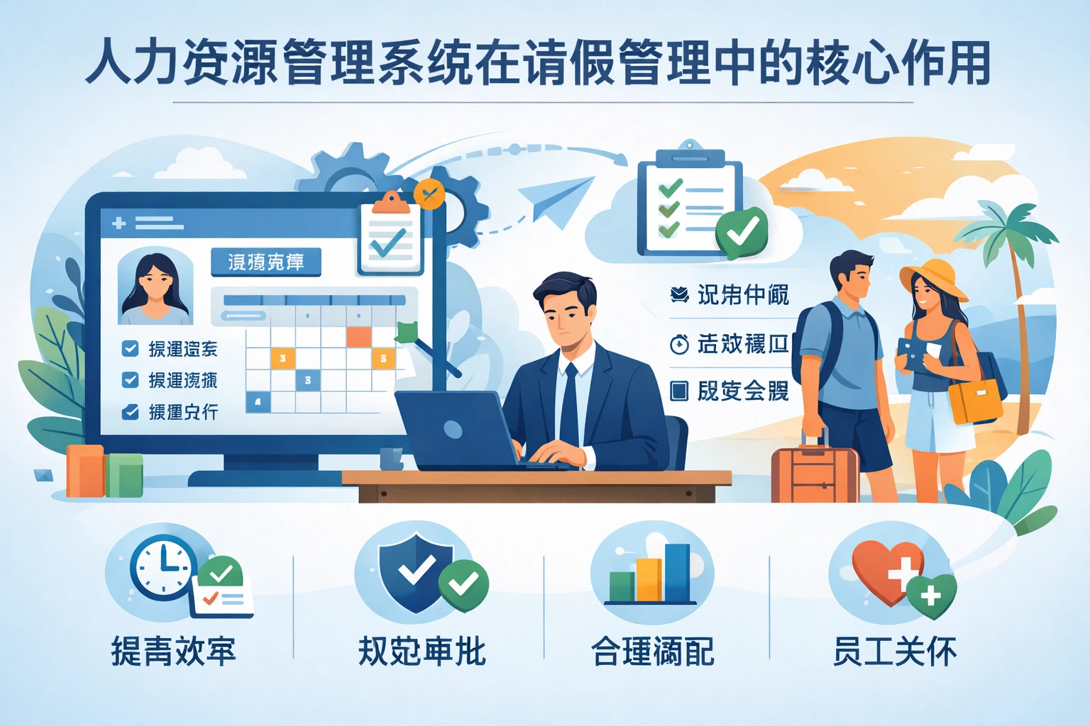 人力资源管理系统在请假管理中的核心作用