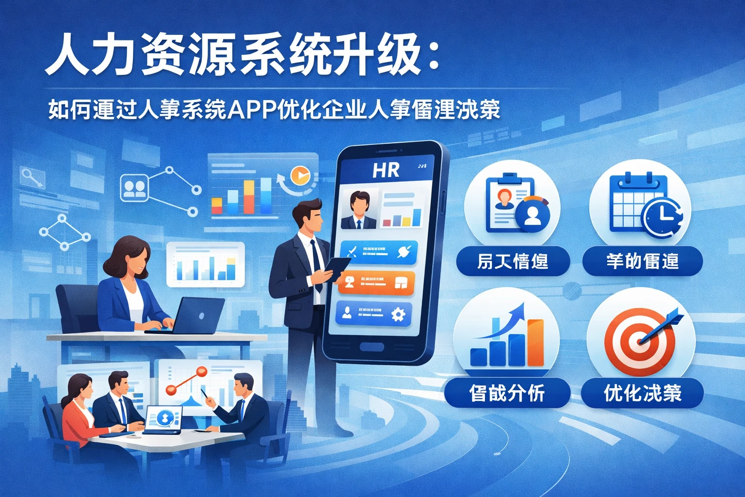 人力资源系统升级:如何通过人事系统APP优化企业人事管理决策