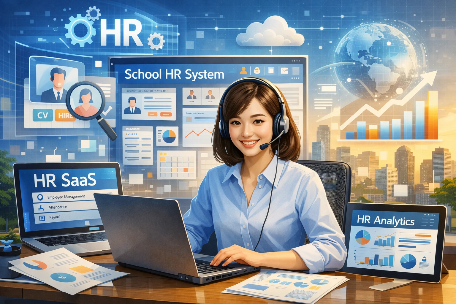 人事管理软件、学校人事管理系统与人事SaaS系统：计算机背景HR的转型突破之道