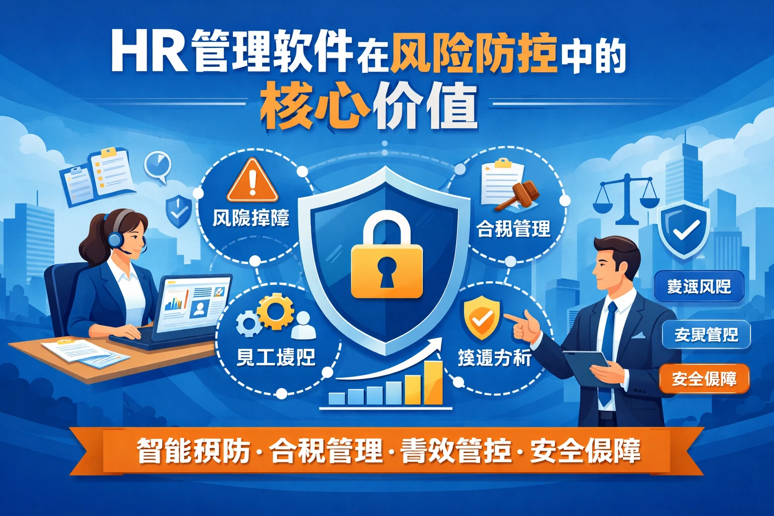 HR管理软件在风险防控中的核心价值