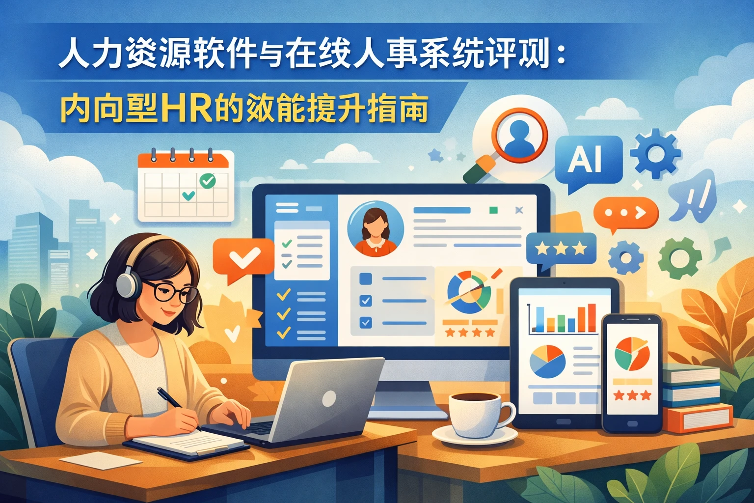 人力资源软件与在线人事系统评测：内向型HR的效能提升指南