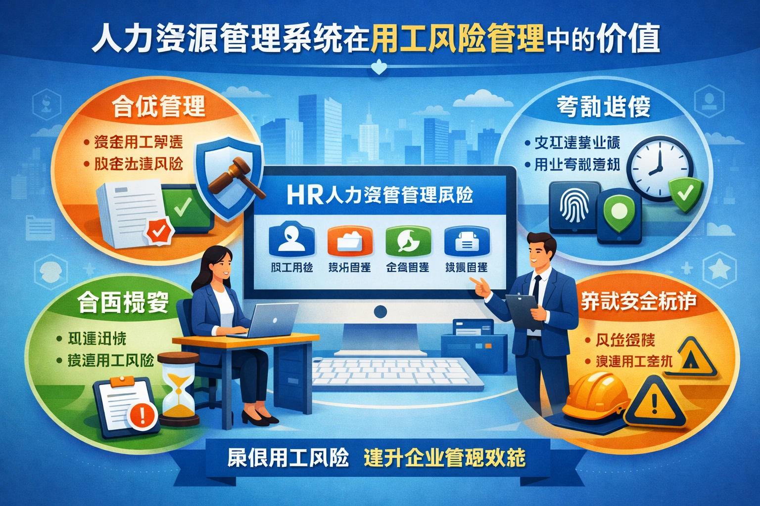 人力资源管理系统在用工风险管理中的价值