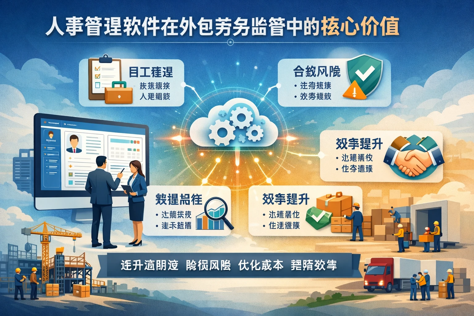 人事管理软件在外包劳务监管中的核心价值