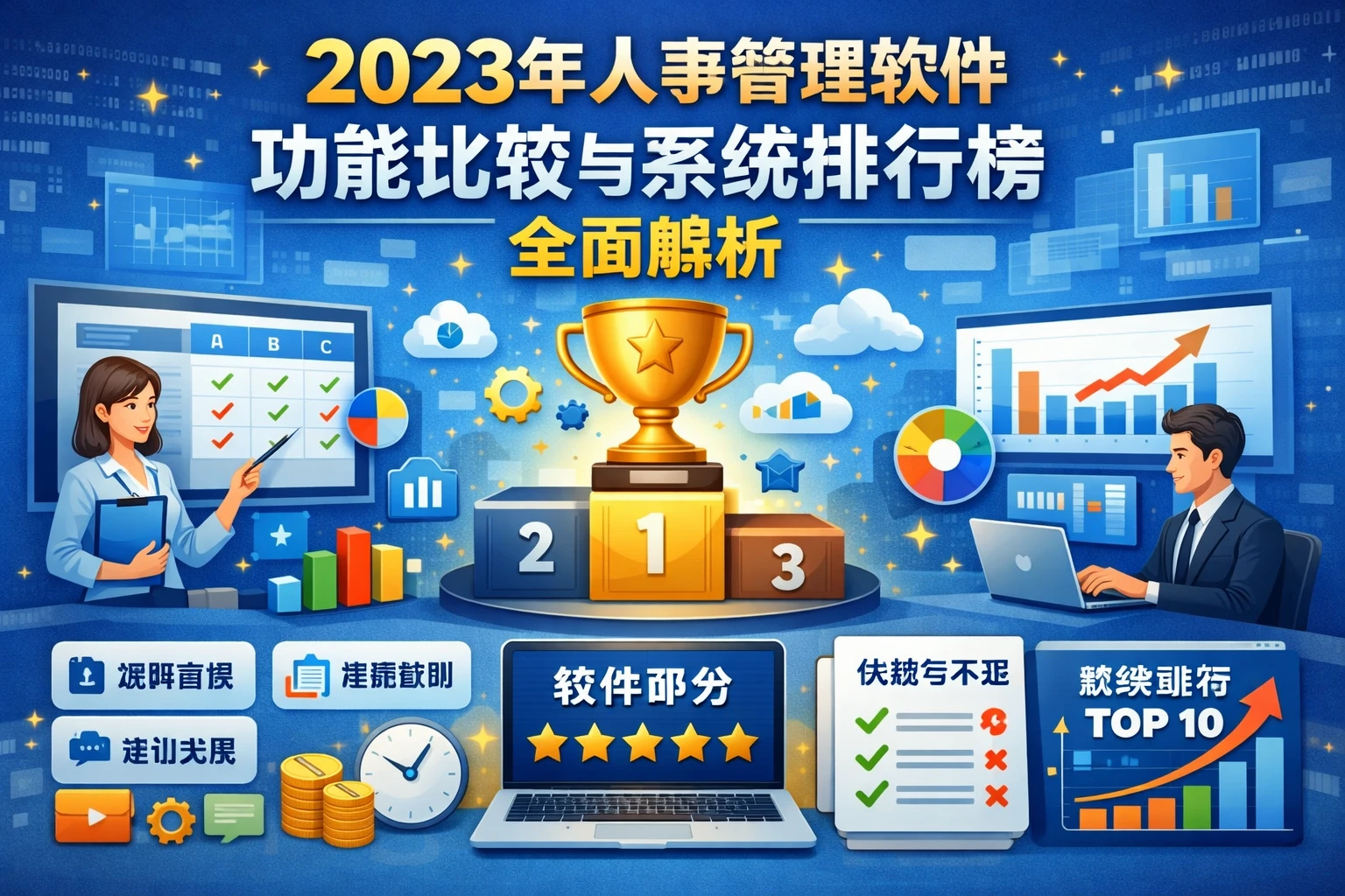 2023年人事管理软件功能比较与系统排行榜全面解析