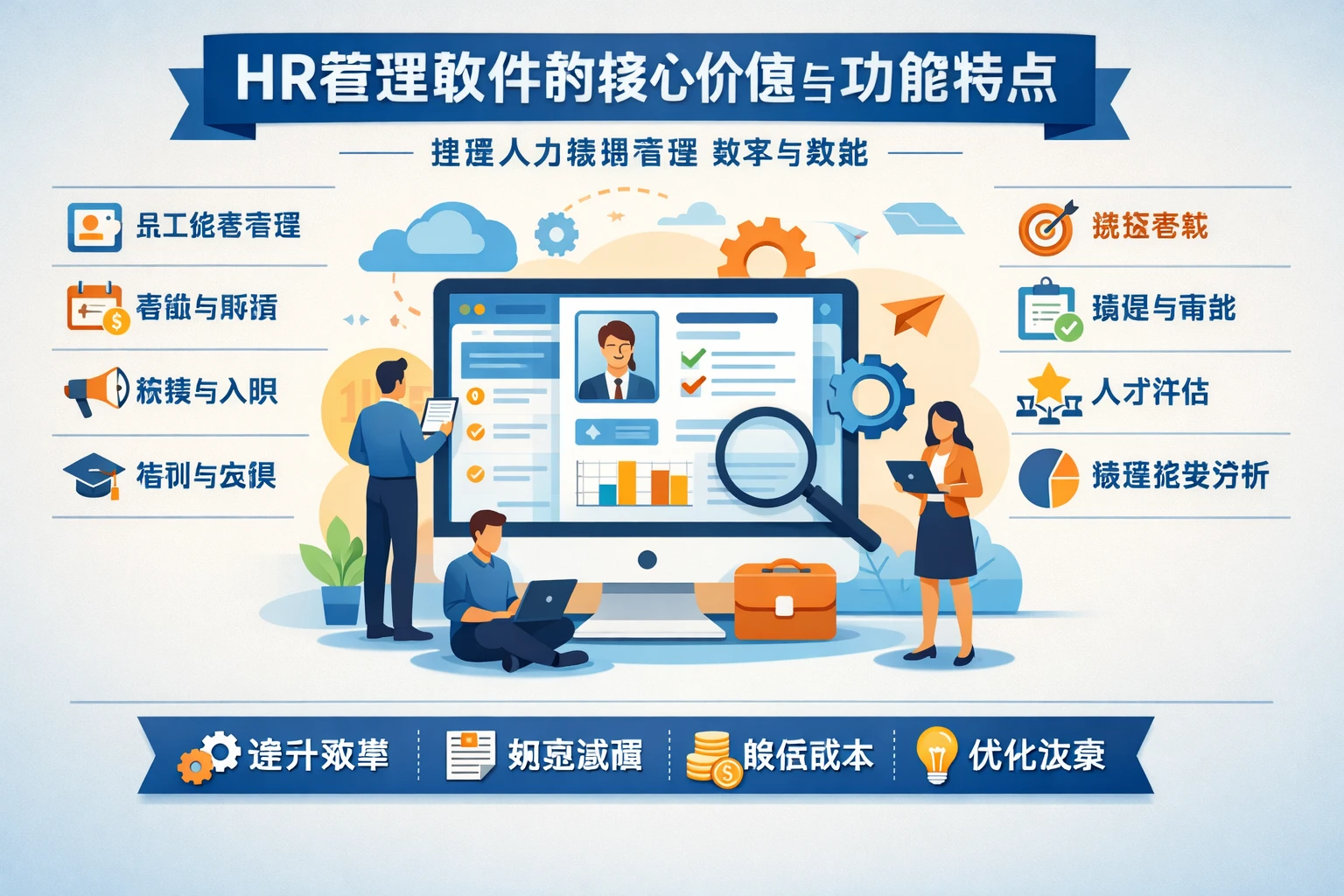 HR管理软件的核心价值与功能特点