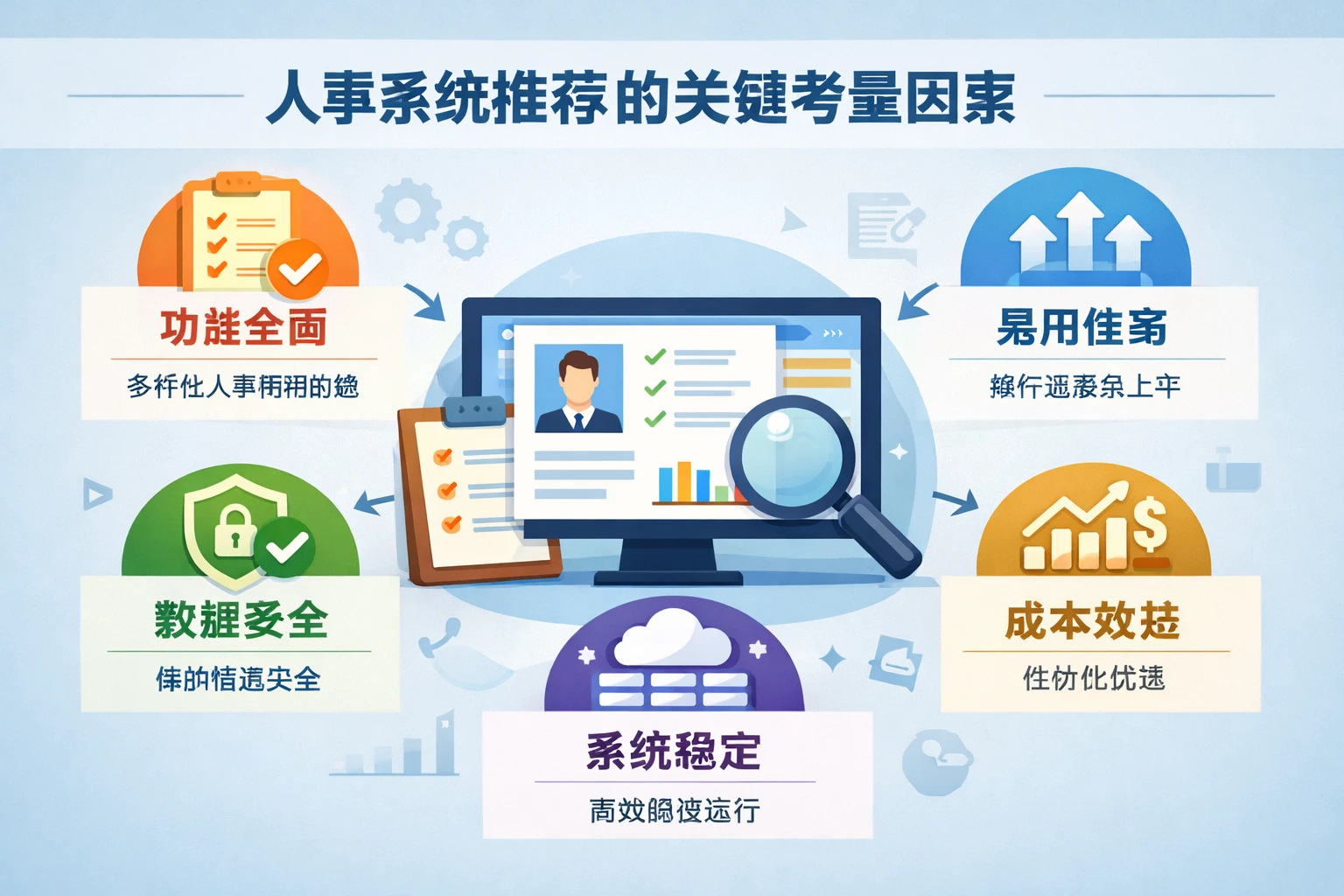 人事系统推荐的关键考量因素