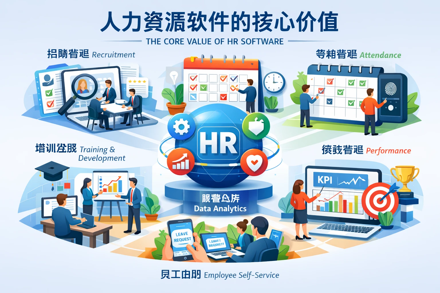人力资源软件的核心价值