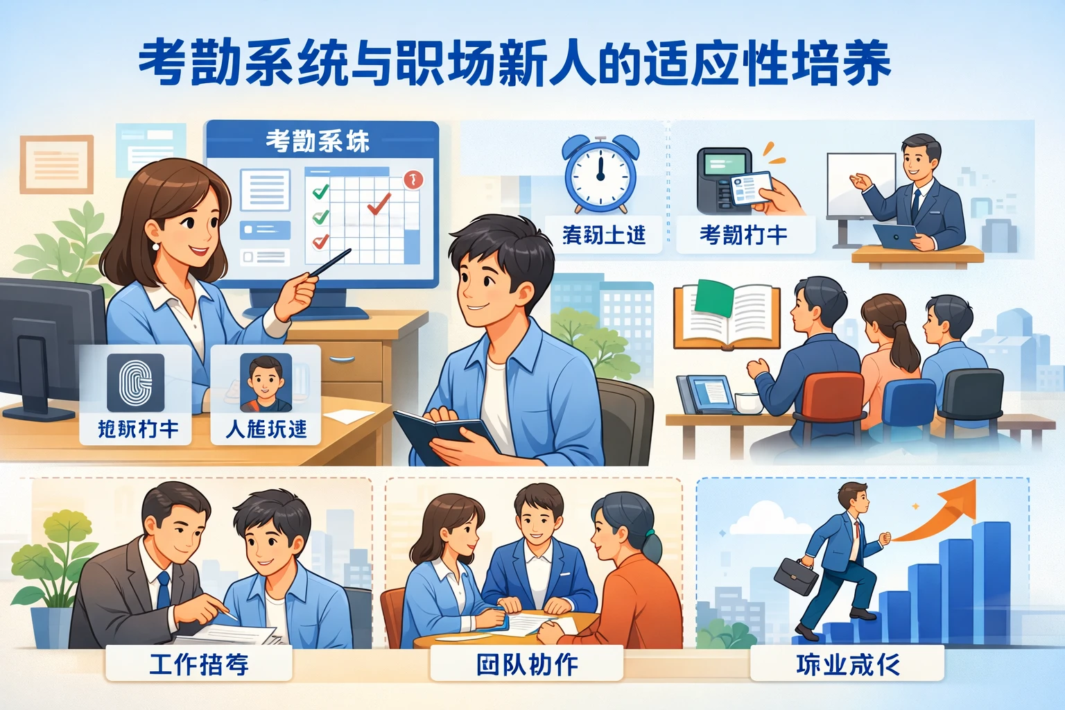 考勤系统与职场新人的适应性培养