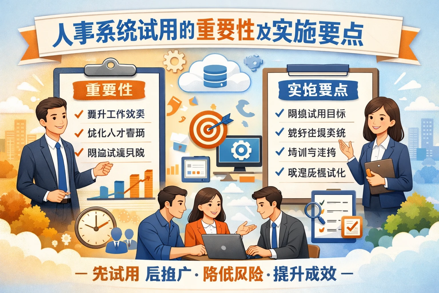 人事系统试用的重要性及实施要点