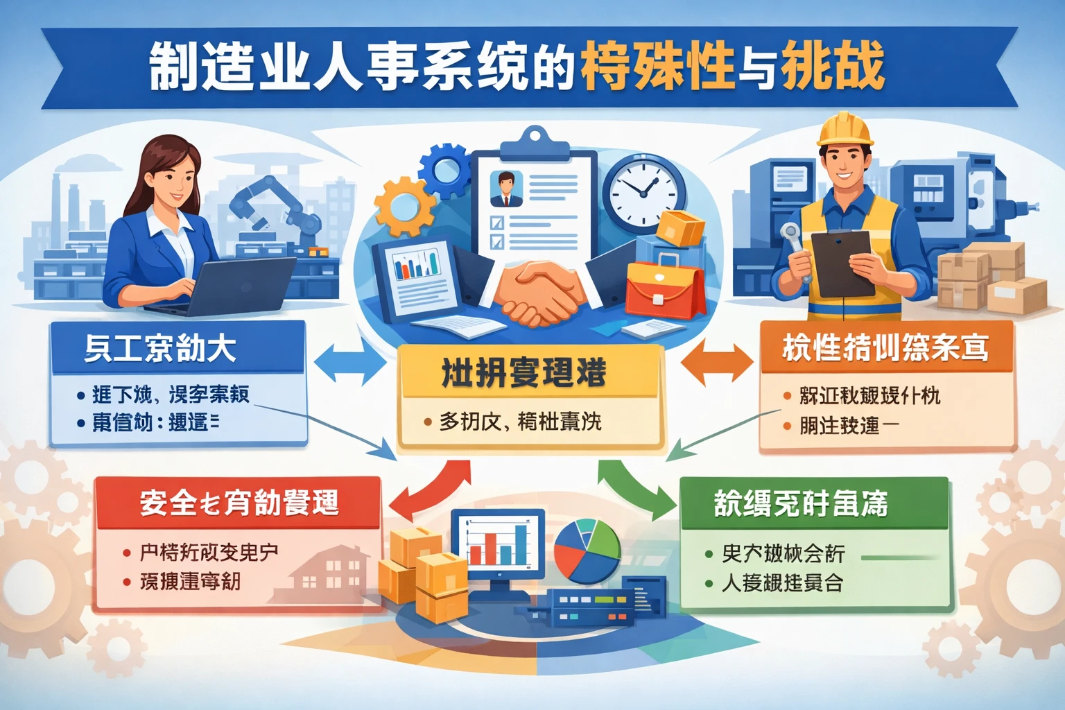 制造业人事系统的特殊性与挑战