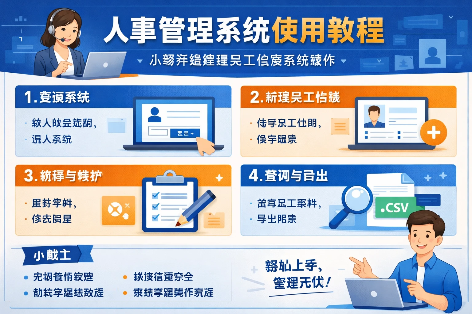 人事管理系统使用教程：从零开始掌握员工档案系统操作