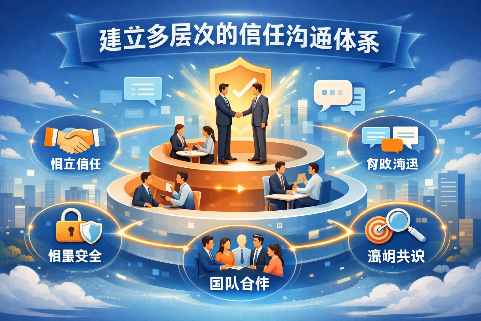 建立多层次的信任沟通体系