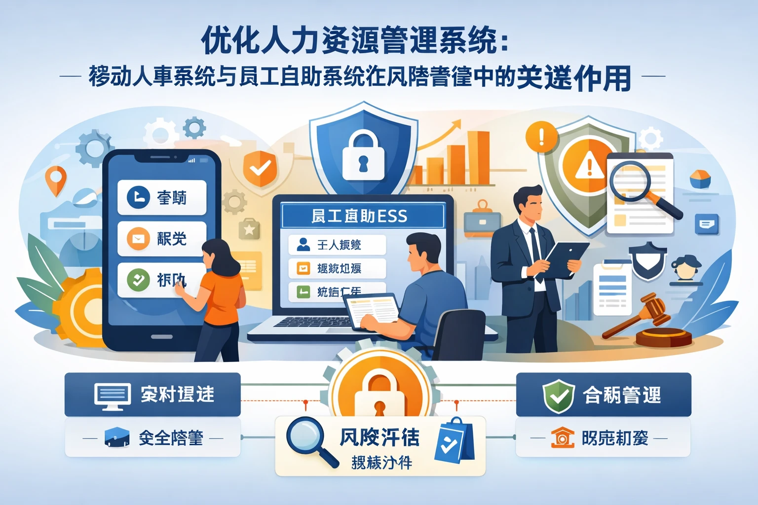 优化人力资源管理系统：移动人事系统与员工自助系统在风险管控中的关键作用