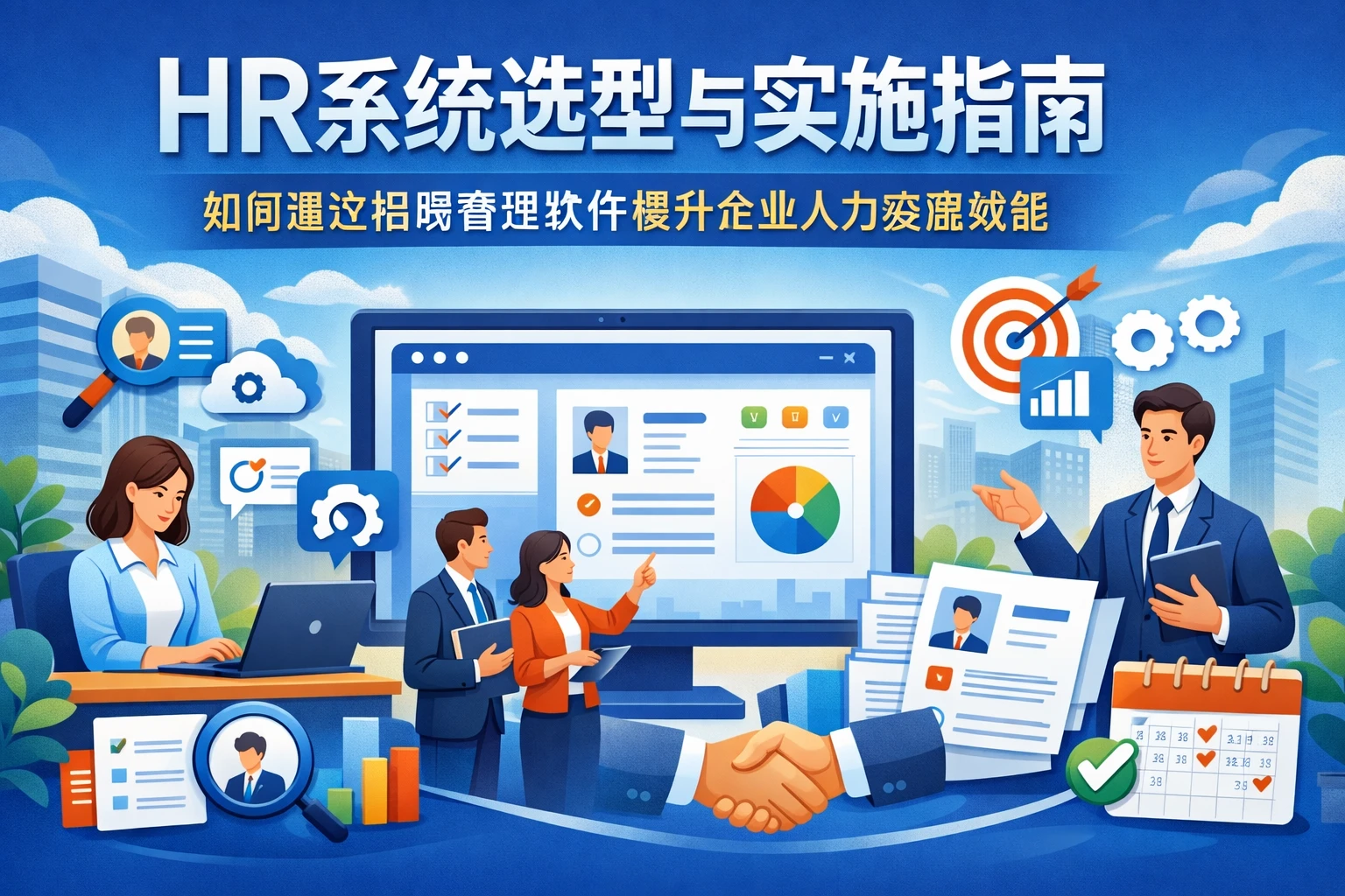 HR系统选型与实施指南：如何通过招聘管理软件提升企业人力资源效能
