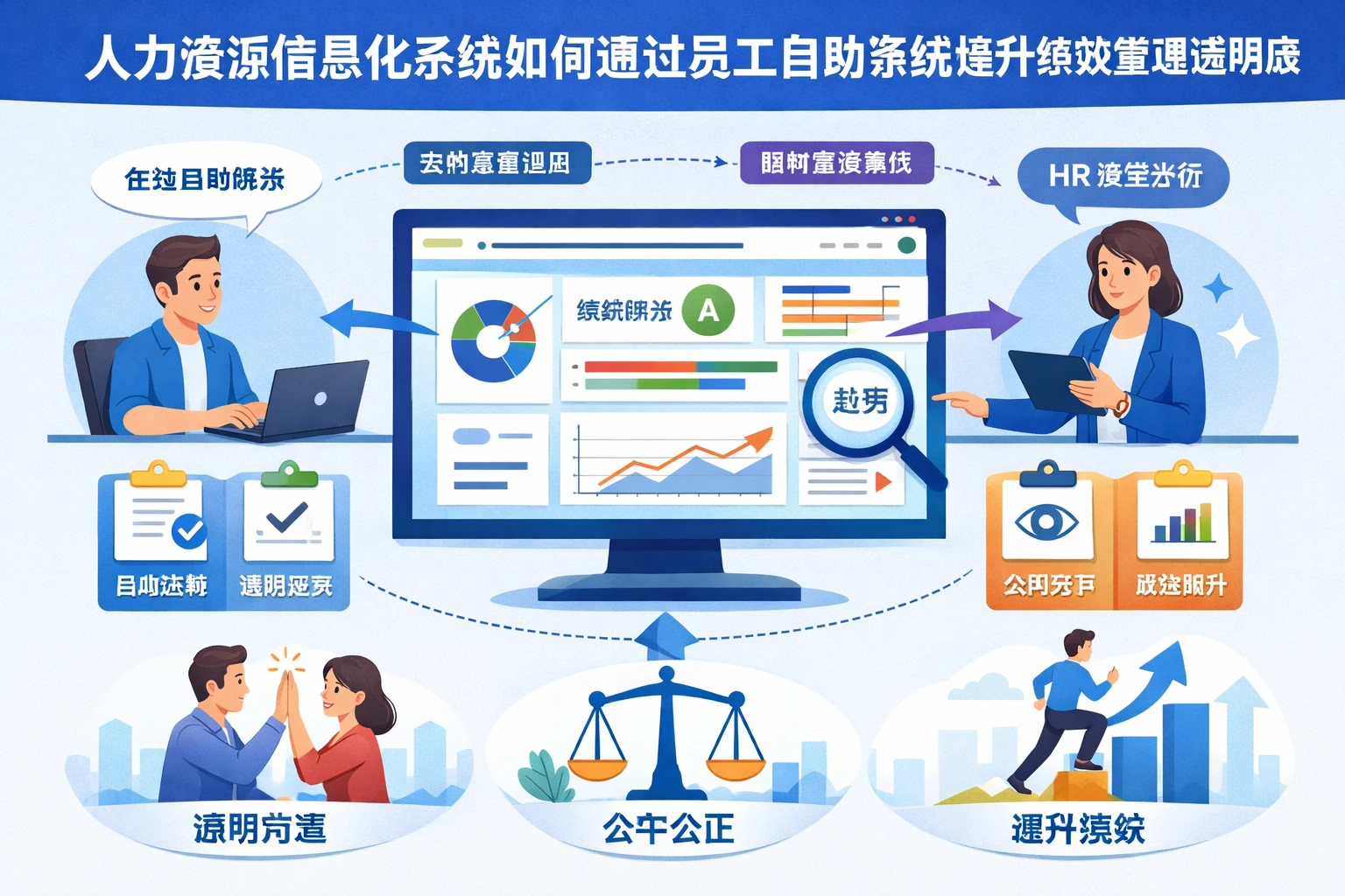 人力资源信息化系统如何通过员工自助系统提升绩效管理透明度