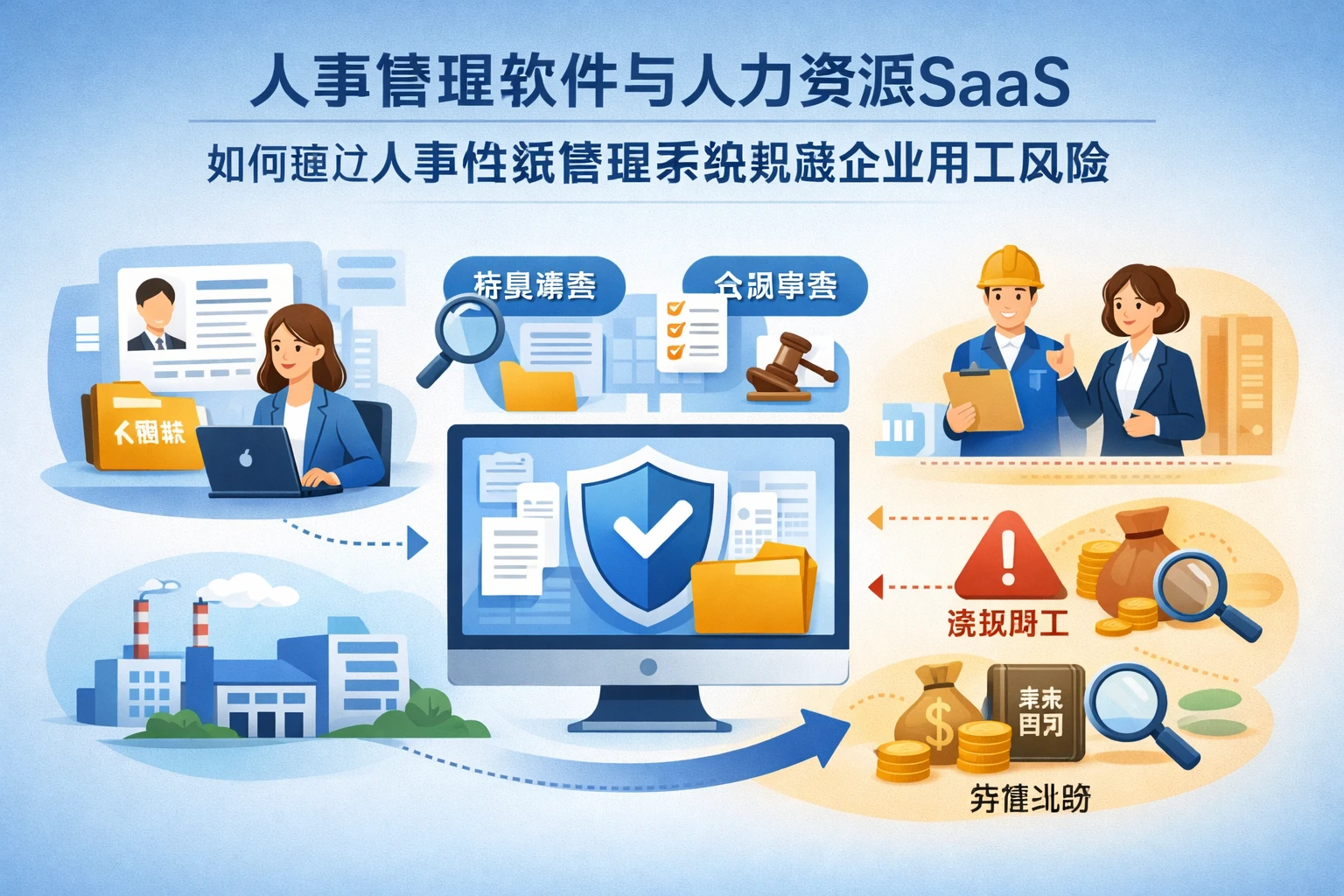 人事管理软件与人力资源SaaS如何通过人事档案管理系统规避企业用工风险