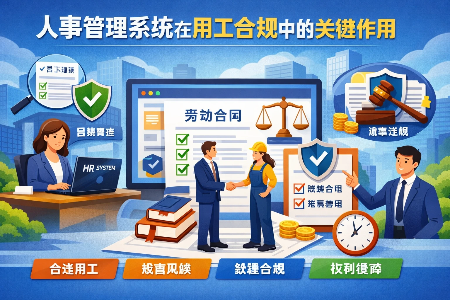 人事管理系统在用工合规中的关键作用