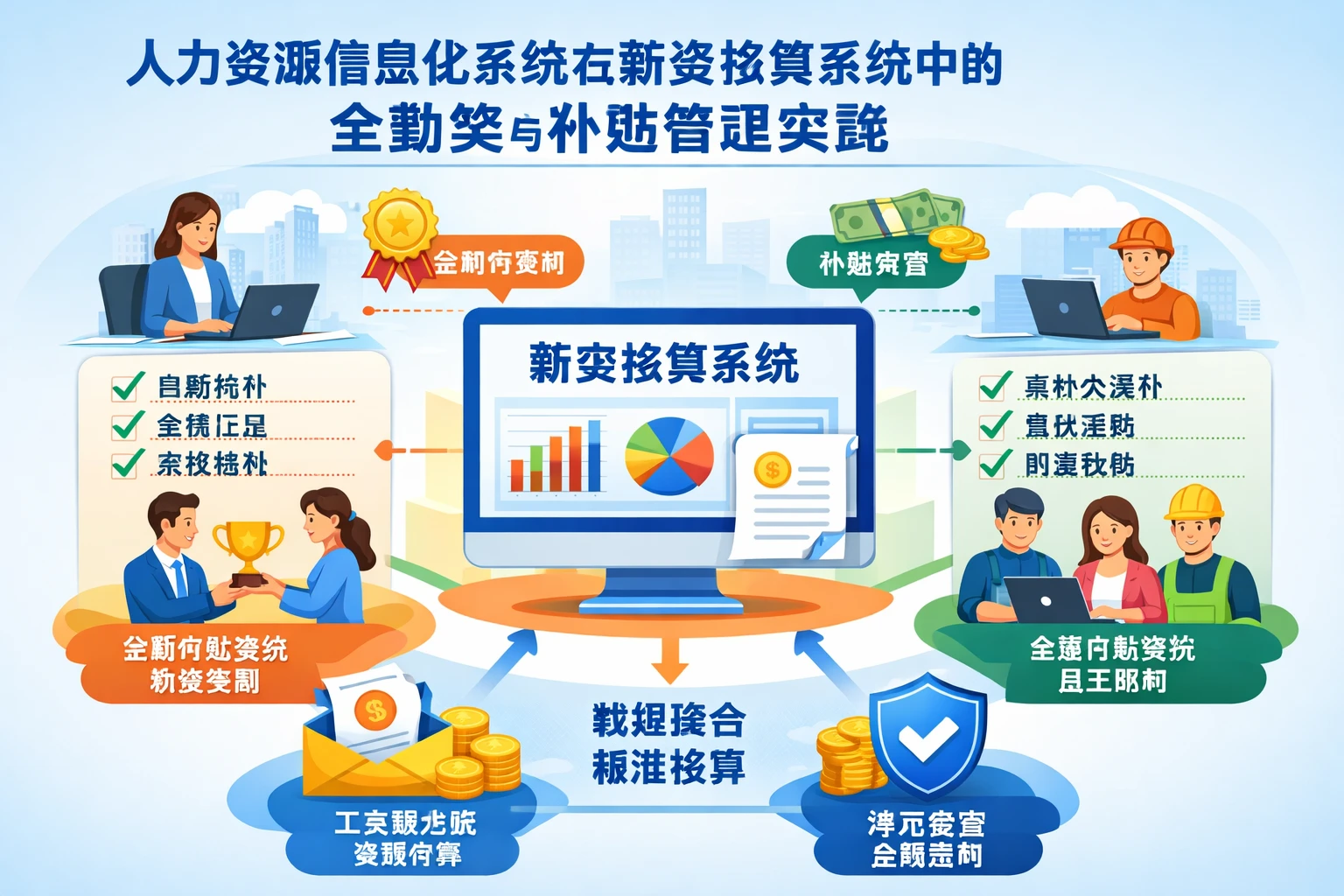 人力资源信息化系统在薪资核算系统中的全勤奖与补贴管理实践