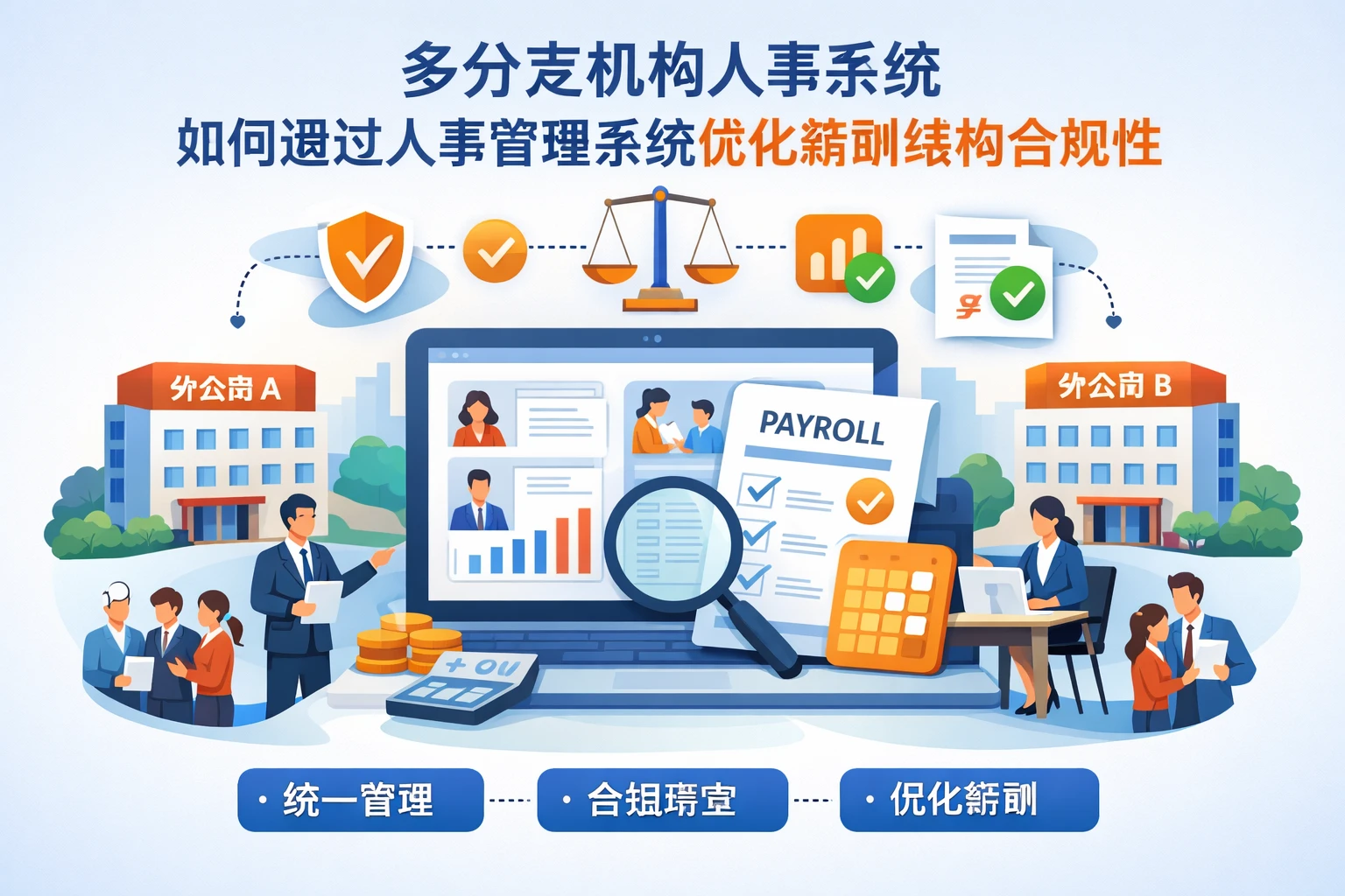 多分支机构人事系统如何通过人事管理系统优化薪酬结构合规性