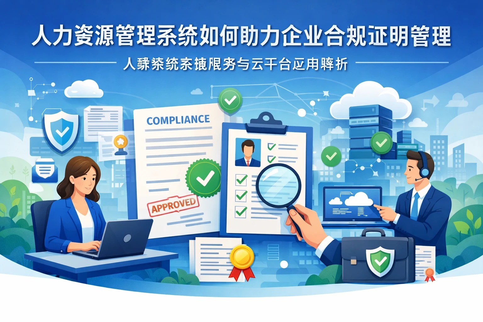 人力资源管理系统如何助力企业合规证明管理——人事系统实施服务与云平台应用解析