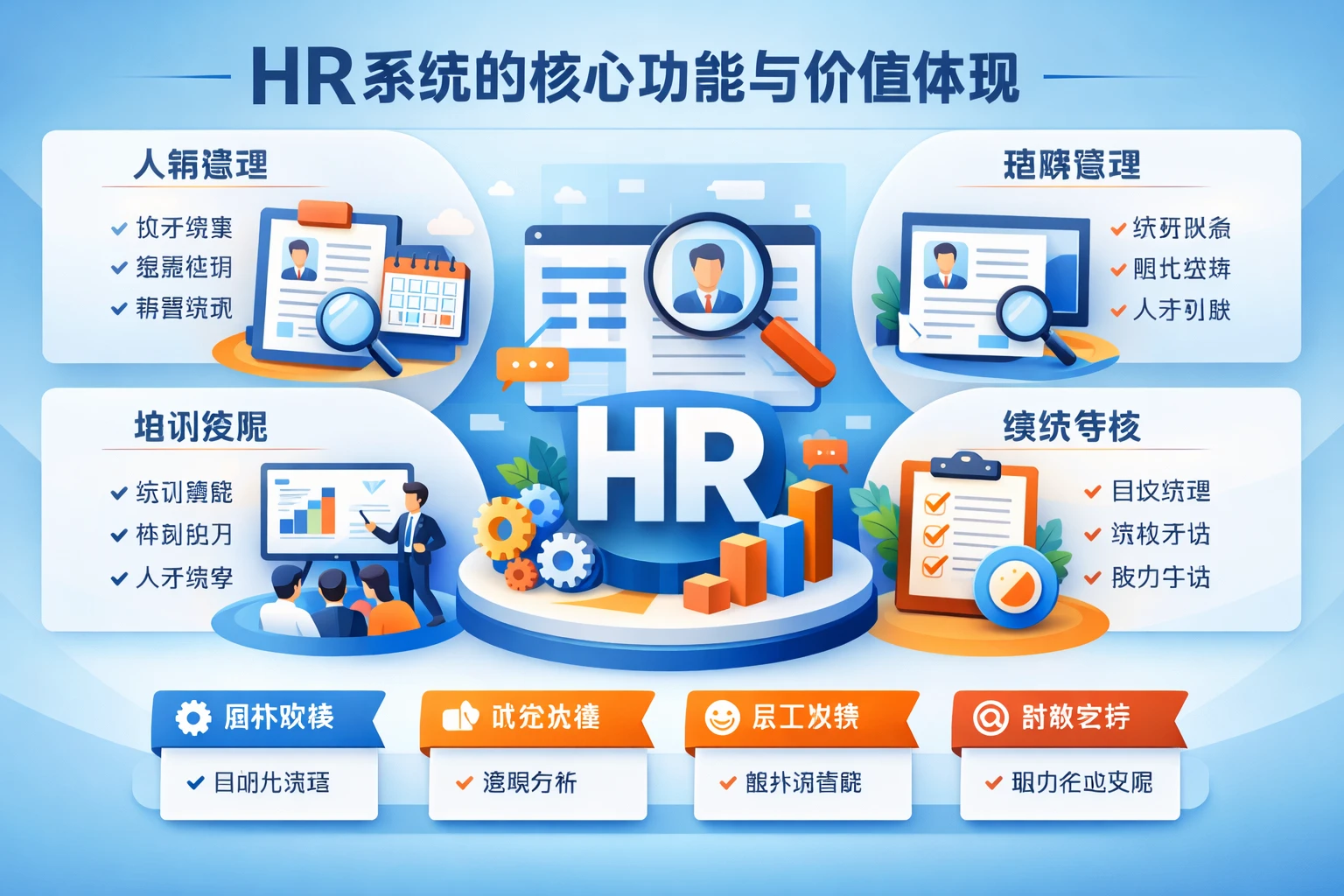 HR系统的核心功能与价值体现