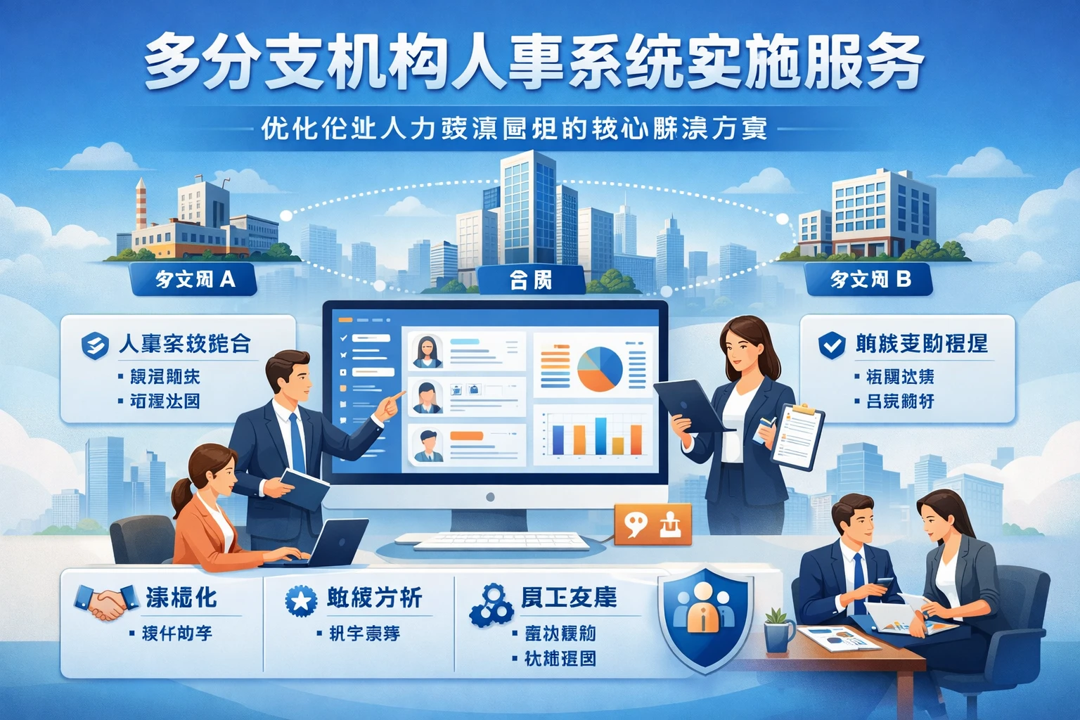 多分支机构人事系统实施服务：优化企业人力资源管理的核心解决方案