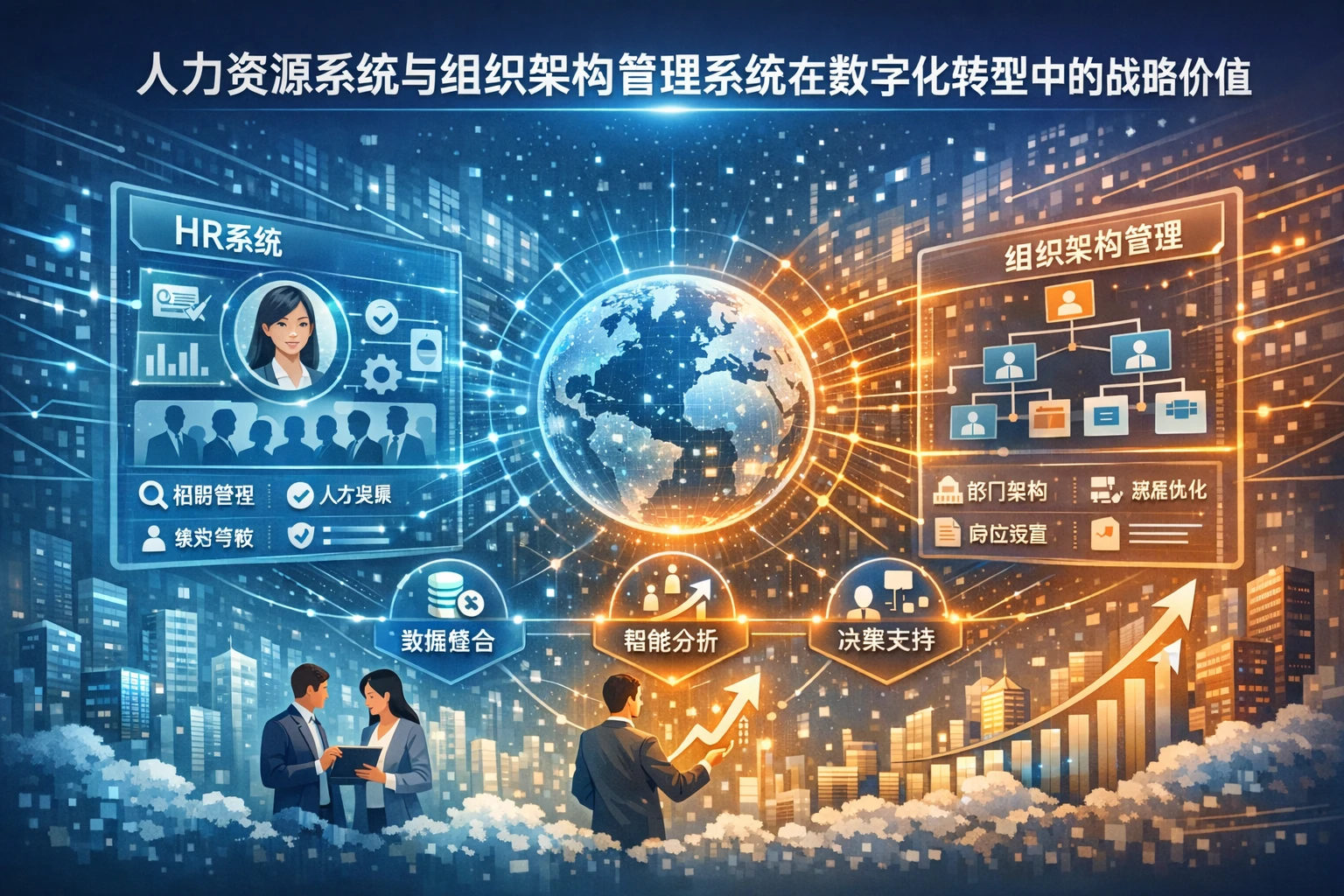 人力资源系统与组织架构管理系统在数字化转型中的战略价值