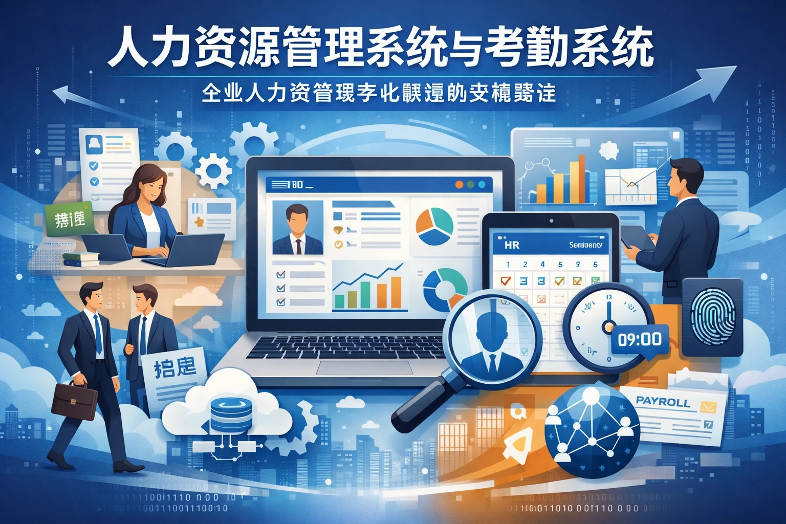 人力资源管理系统与考勤系统：企业人力资源数字化转型的关键路径