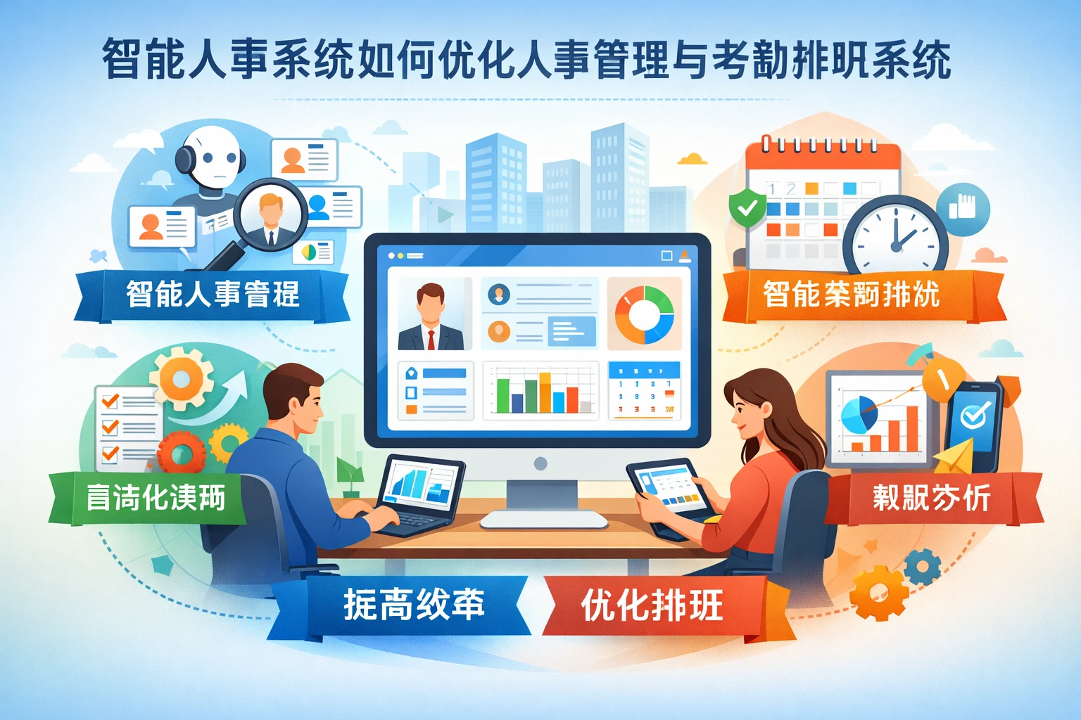 智能人事系统如何优化人事管理与考勤排班系统