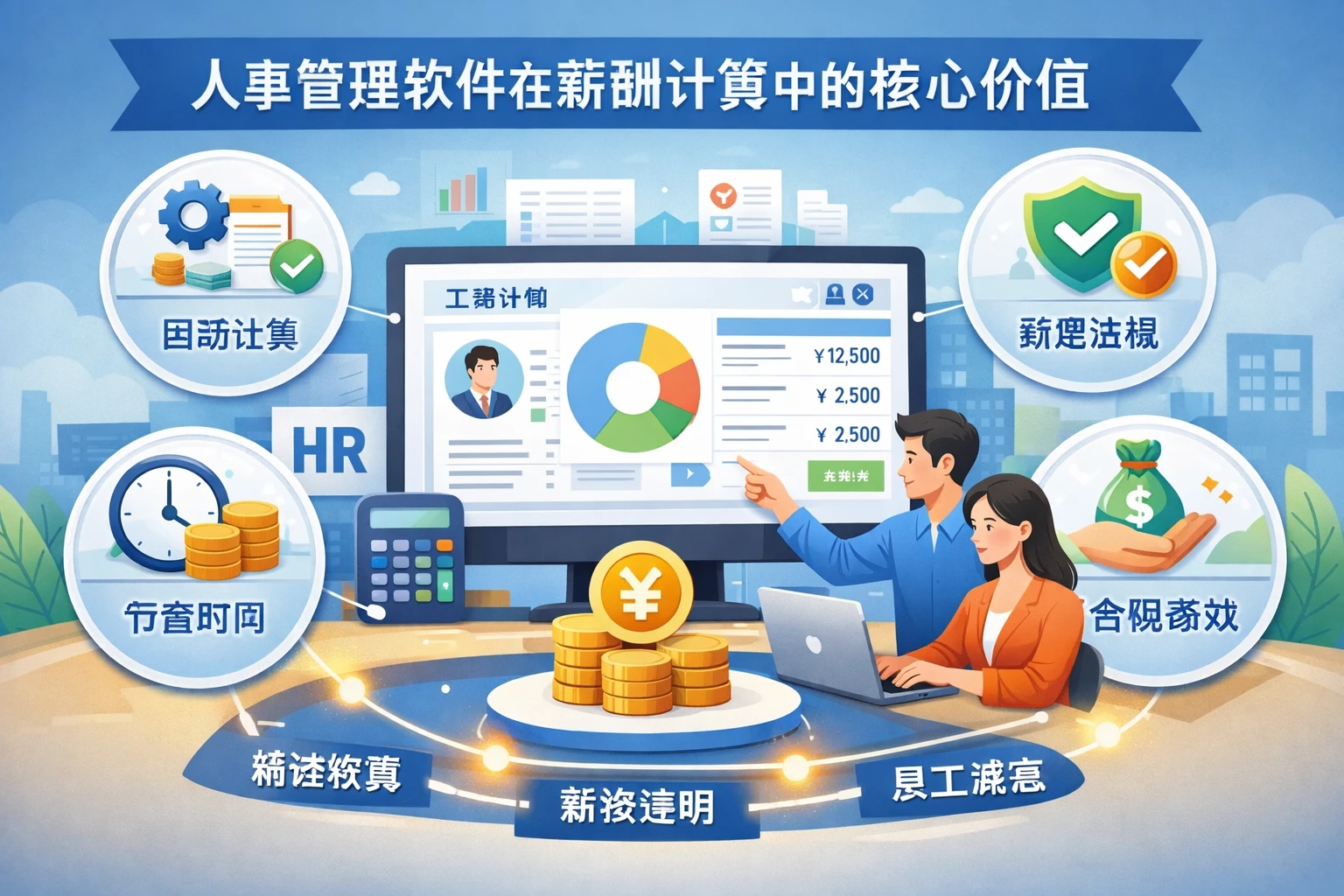 人事管理软件在薪酬计算中的核心价值