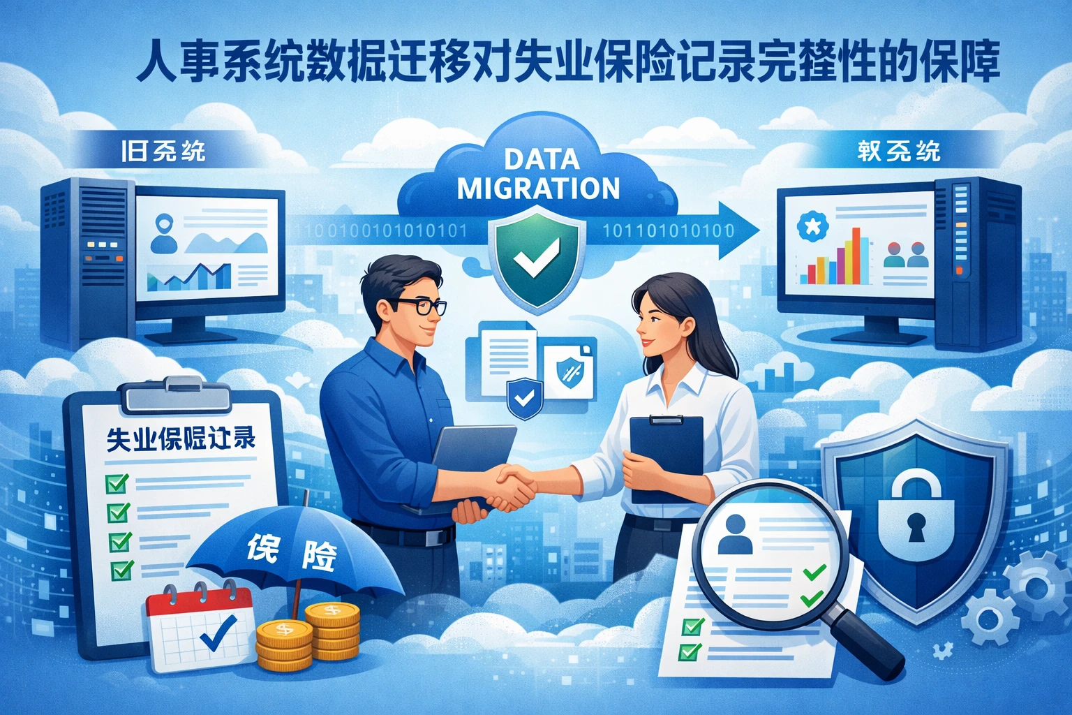 人事系统数据迁移对失业保险记录完整性的保障